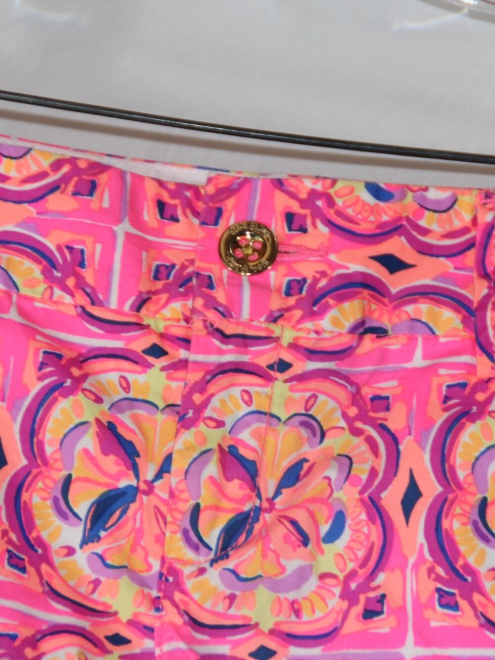 Lilly Pulitzer Callahan Shorts Size 6 Pink Fusion Rock House 5 inch Inseam Beach - Picture 3 of 7